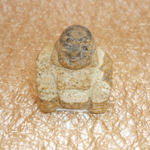 Landschaftsjaspis-Buddha