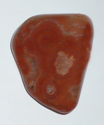 Achat rot Fleischachat TS 2 ca. 2,6 cm breit x 3,2 cm hoch x 1,8 cm dick (19,4 gr.)