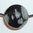 Obsidian Schneeflocke Kugel gebohrt, ø 1,2 cm mit Lederband