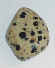 Dalmatiner Stein TS 1 ca. 1,9 cm breit x 2,2 cm hoch x 0,8 cm dick (6,0 gr.)