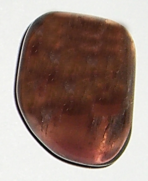 Fluorit braun TS 2 ca. 1,9 cm breit x 2,5 cm hoch x 1,4 cm dick (12,9 gr.)