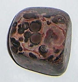 Leopardenstein TS 4 ca. 1,9 cm breit x 2,4 cm hoch x 2,1 cm dick (14,8 gr.)