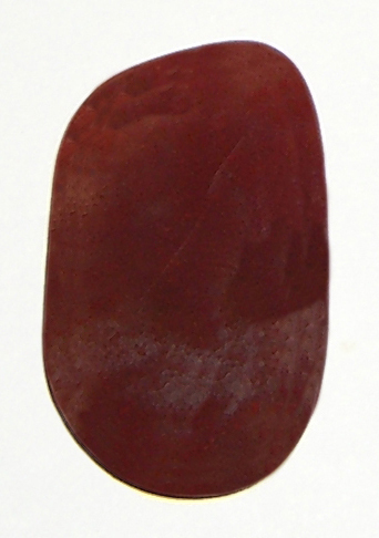 Calcit rot TS 3 ca. 1,5 cm breit x 2,5 cm hoch x 0,6 cm dick (3,8 gr.)