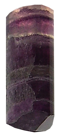 Fluorit violett geb.-Staebe Nr. 2 ca. 1,1 cm breit x 2,8 cm hoch x 1,1 cm dick (8,3 gr.)