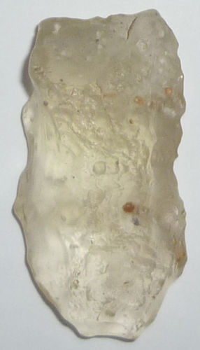 Libysches Wuestenglas TS 3 ca. 2,0 cm breit x 3,9 cm hoch x 1,4 cm dick (10,5 gr.)