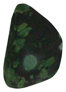 Porphyrit Epidot geb. TS 05 ca. 2,0 cm breit x 2,9 cm hoch x 1,1 cm dick (11,8 gr.)