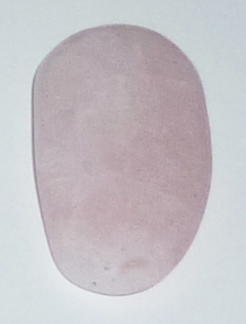 Petalit rosa TS 2 ca. 1,9 cm breit x 3,5 cm hoch x 0,6 cm dick (6,3 gr.)