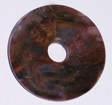 Pietersit Donut 2 ø 4,0 cm und 0,7 cm dick (18,1 gr.)