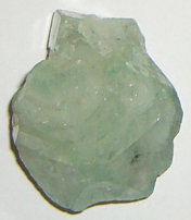 Apophyllit grün Natur 03 ca. 2,1 cm breit x 2,5 cm hoch x 1,5 cm dick (7,3 gr.)