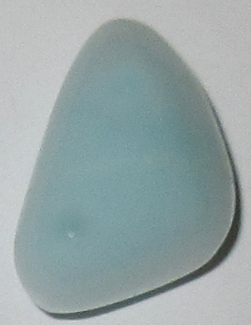 Aragonit blau TS 2 ca. 1,6 cm breit x 2,1 cm hoch x 1,4 cm dick (8,8 gr.)