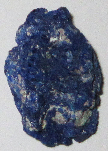 Azurit Knolle 4 ca. 1,5 cm breit x 2,2 cm hoch x 1,1 cm dick (4,4 gr.)