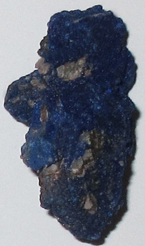 Azurit Knolle 6 ca. 1,8 cm breit x 3,2 cm hoch x 1,4 cm dick (9,8 gr.)