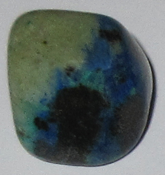Azurit Malachit TS 1 ca. 1,6 cm breit x 1,6 cm hoch x 1,3 cm dick (6,1 gr.)