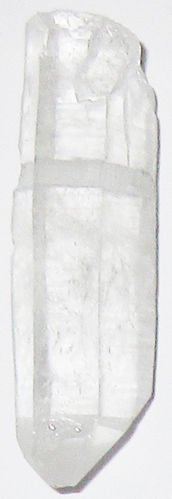 Bergkristall Spitzen gebohrt groß Natur 1 ca. 1,6 cm breit x 5,4 cm hoch x 1,3 cm dick (17,0 g
