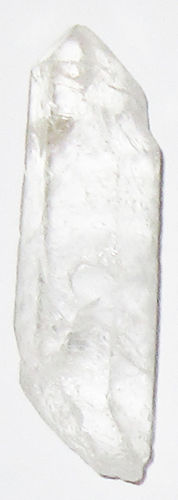 Bergkristall Spitzen klein Natur 05 ca. 1,2 cm breit x 4,0 cm hoch x 0,9 cm dick (7,1 gr.)