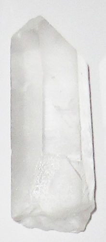 Bergkristall Spitzen klein Natur 10 ca. 1,4 cm breit x 3,7 cm hoch x 1,1 cm dick (9,0 gr.)