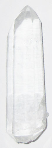 Bergkristall Spitzen klein Natur 11 ca. 1,4 cm breit x 4,7 cm hoch x 0,8 cm dick (9,4 gr.)