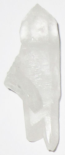 Bergkristall Spitzen klein Natur 13 ca. 1,8 cm breit x 4,8 cm hoch x 1,2 cm dick (9,8 gr.)
