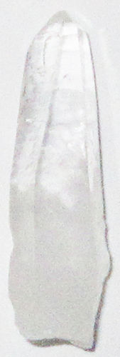 Bergkristall Spitzen mini Natur 08 ca. 1,0 cm breit x 3,4 cm hoch x 0,7 cm dick (3,6 gr.)