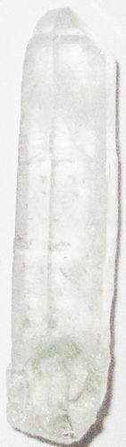 Bergkristall Spitzen mini Natur 10 ca. 0,9 cm breit x 3,8 cm hoch x 0,7 cm dick (4,1 gr.)