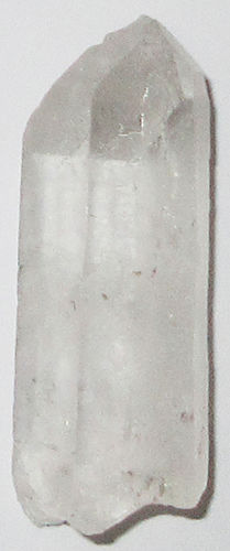 Bergkristall Spitzen mittel Natur 12 ca. 1,8 cm breit x 4,9 cm hoch x 1,3 cm dick (18,9 gr.)