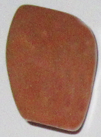 Aventurin orange TS 1 ca. 1,6 cm breit x 2,1 cm hoch x 1,4 cm dick (10,3 gr.)
