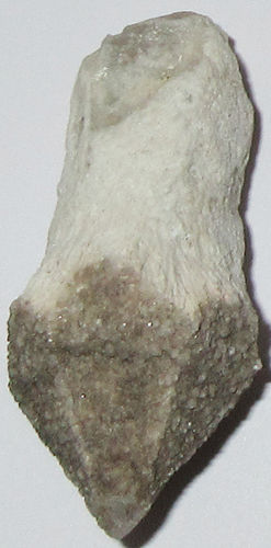 Bergkristall gebohrt Szepterquarz 3 ca. 2,4 cm breit x 4,9 cm hoch x 2,3 cm dick (22,1 gr.)