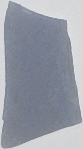 Chalcedon blau Natur 3 ca. 1,9 cm breit x 3,4 cm hoch x 0,4 cm dick (3,7 gr.)
