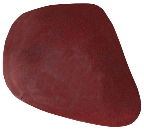 Chalcedon rot TS 2 ca. 2,9 cm breit x 3,2 cm hoch x 1,1 cm dick (14,1 gr.)