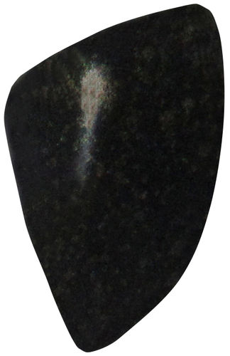 Chalkopyrit Nephrit TS 2 ca. 2,2 cm breit x 3,5 cm hoch x 1,1 cm dick (10,8 gr.)