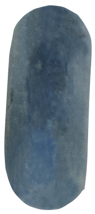 Disthen blau TS 05 ca. 1,2 cm breit x 2,9 cm hoch x 0,8 cm dick (7,1 gr.)