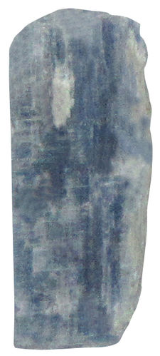 Disthen blau Natur 03 ca. 2,1 cm breit x 5,1 cm hoch x 0,5 cm dick (13,6 gr.)