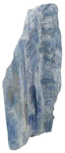 Disthen blau Natur 08 ca. 2,2 cm breit x 5,5 cm hoch x 0,6 cm dick (15,4 gr.)