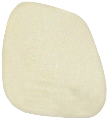 Dolomit beige gebohrt TS 1 ca. 1,9 cm breit x 2,0 cm hoch x 1,3 cm dick (8,1 gr.)