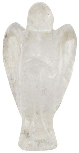 Bergkristall Engel klein 3 ca. 2,0 cm breit x 3,7 cm hoch x 1,6 cm dick (11,7 gr.)