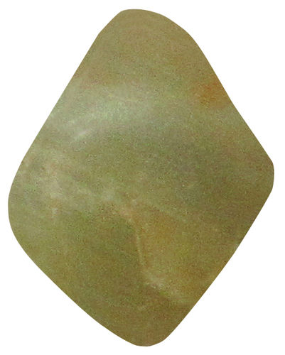 Goldberyll gebohrt TS 2 ca. 1,9 cm breit x 2,4 cm hoch x 1,2 cm dick (6,5 gr.)