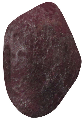 Rhodolith TS 2 ca. 1,9 cm breit x 2,7 cm hoch x 1,0 cm dick (9,9 gr.)