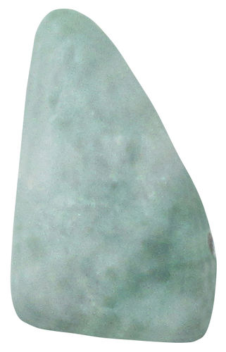 Jadeit TS 1 ca. 1,3 cm breit x 2,0 cm hoch x 0,9 cm dick (4,9 gr.)
