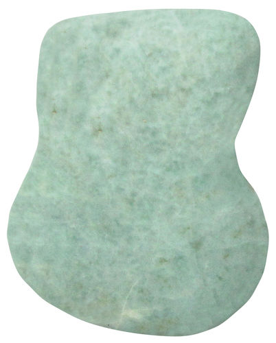 Jadeit gebohrt TS 2 ca. 2,7 cm breit x 3,5 cm hoch x 1,2 cm dick (17,5 gr.)