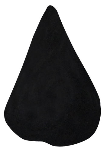 Jadeit schwarz TS 1 ca. 1,7 cm breit x 2,5 cm hoch x 1,0 cm dick (5,1 gr.)