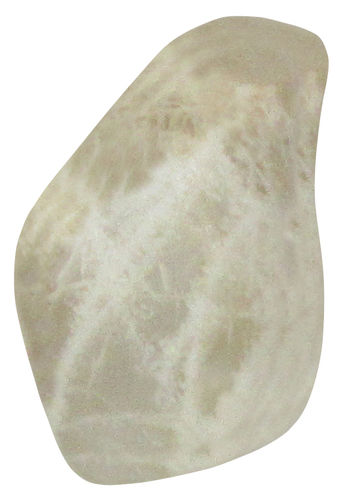 Mondstein grau TS 4 ca. 1,9 cm breit x 2,6 cm hoch x 1,3 cm dick (11,0 gr.)