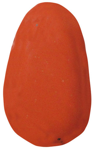 Jaspis rot gebohrt TS 2 ca. 1,9 cm breit x 3,1 cm hoch x 1,2 cm dick (12,1 gr.)