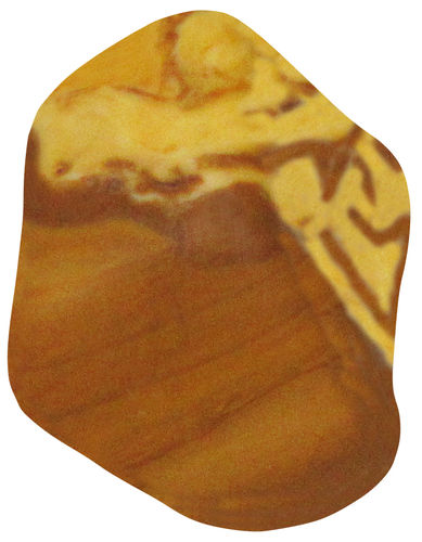 Jaspis gelb TS 09 ca. 2,3 cm breit x 2,6 cm hoch x 2,0 cm dick (14,9 gr.)
