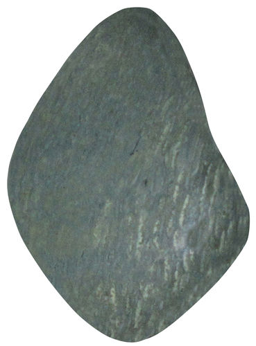 Kieseltuff gebohrt TS 2 ca. 2,6 cm breit x 4,0 cm hoch x 1,4 cm dick (16,1 gr.)
