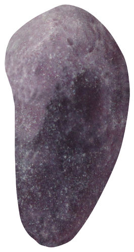 Lepidolith TS 09 ca. 2,1 cm breit x 3,9 cm hoch x 1,6 cm dick (15,6 gr.)
