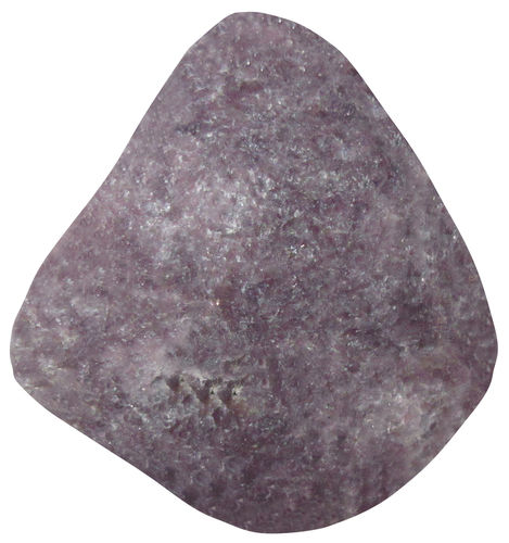 Lepidolith gebohrt TS 2 ca. 2,4 cm breit x 2,6 cm hoch x 1,3 cm dick (8,9 gr.)