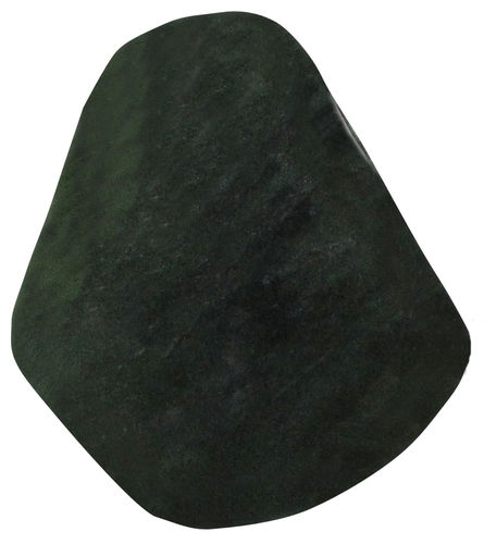 Nephrit Jade gebohrt TS 2 ca. 1,9 cm breit x 2,2 cm hoch x 1,3 cm dick (9,8 gr.)