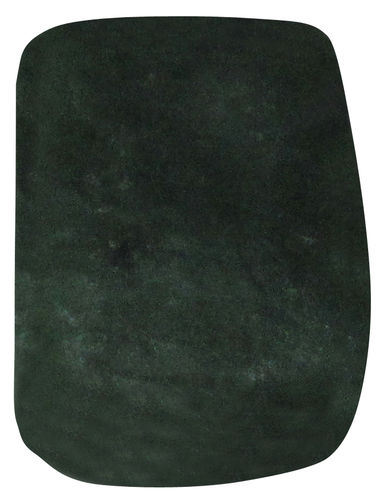 Nephrit Jade gebohrt TS 6 ca. 1,7 cm breit x 2,3 cm hoch x 1,2 cm dick (12,1 gr.)