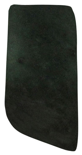 Nephrit Jade gebohrt TS 9 ca. 1,4 cm breit x 2,7 cm hoch x 1,5 cm dick (12,8 gr.)