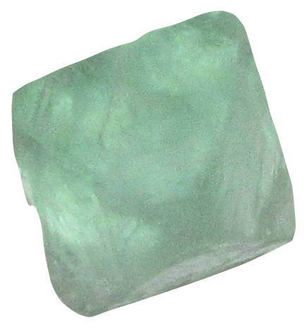 Fluorit gruen Oktaeder 01 ca. 2,2 cm breit x 2,2 cm hoch x 1,4 cm dick (8,0 gr.)